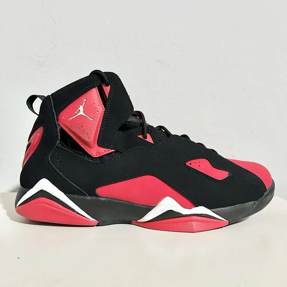 Air Jordan True Flight “Black University Red” Men’s Size 11.5 Lifestyle Sneakers